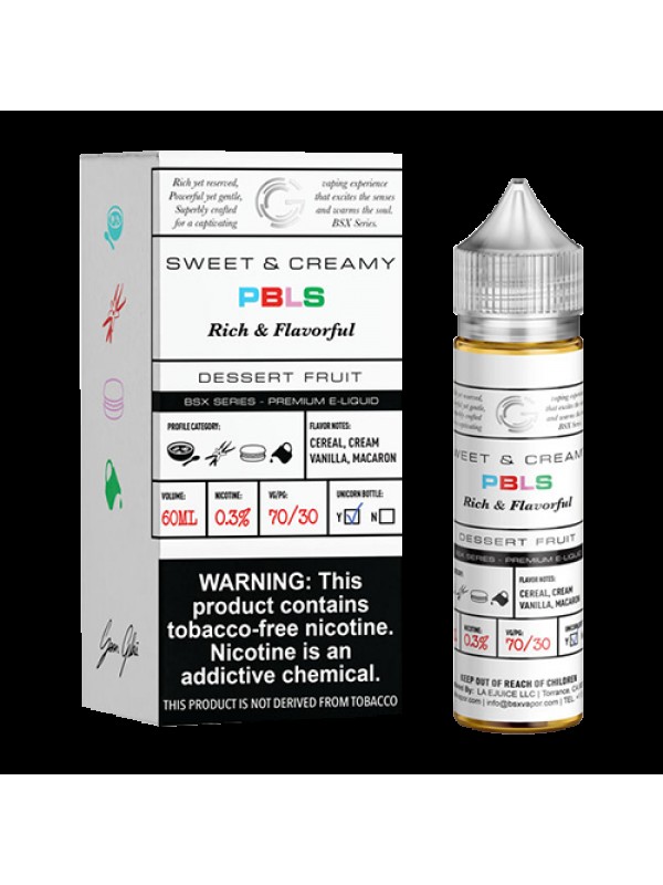 PBLS 60ml Vape Juice - Glas Basix