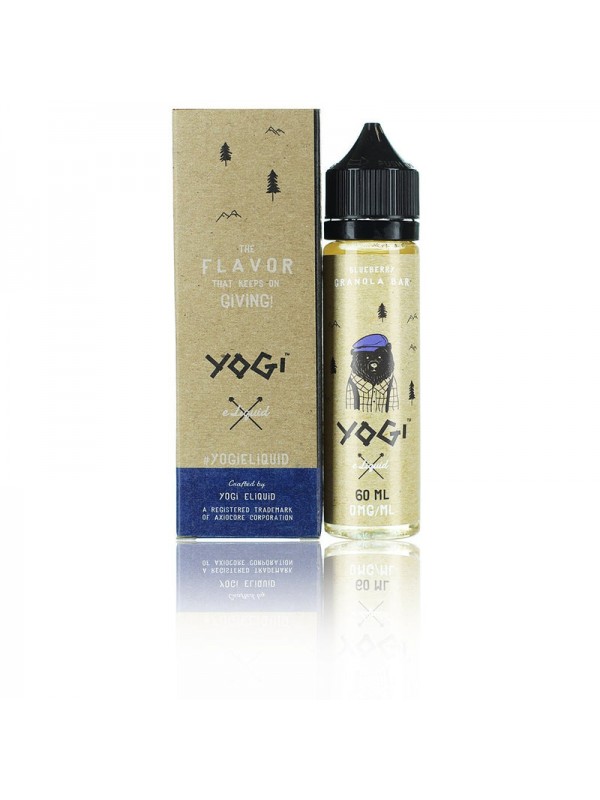 Yogi Vape Juices - Blueberry Granola Bar (60ml)