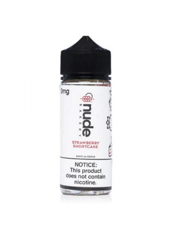Nude Bakery 120ml Strawberry Shortcake Vape Juice
