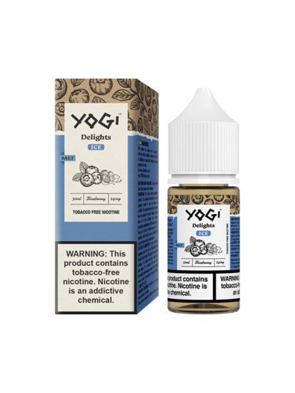 Blueberry Ice 30ml Nic Salt Vape Juice - Yogi