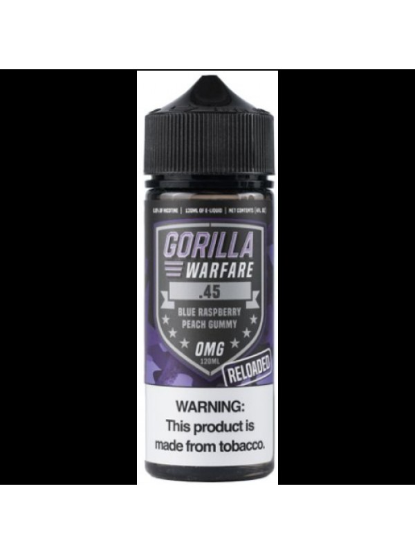 .45 Reloaded 120ml Vape Juice - Gorilla Warfare