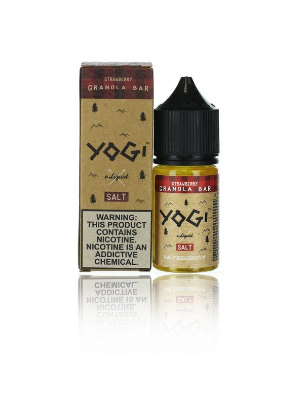Yogi Salts Strawberry Granola Bar 30ml Vape Juice