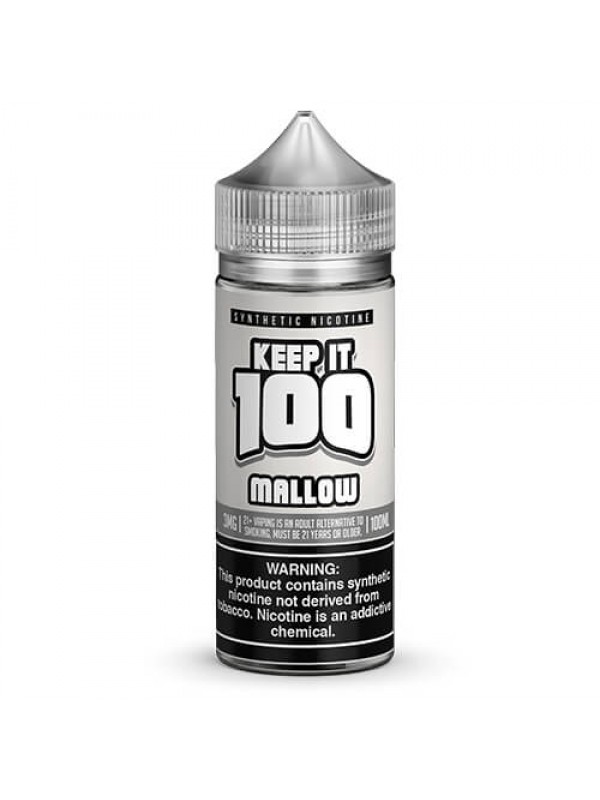 Mallow 100ml Synthetic Nicotine Vape Juice - Keep ...