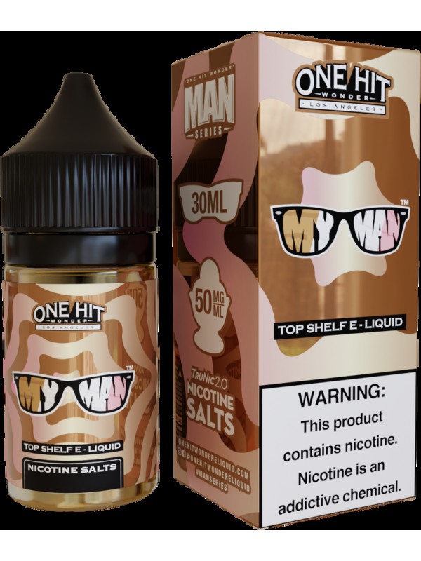 One Hit Wonder My Man 30ml Nic Salt Vape Juice