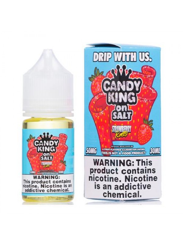 Candy King Strawberry Rolls Synthetic Nicotine 30m...