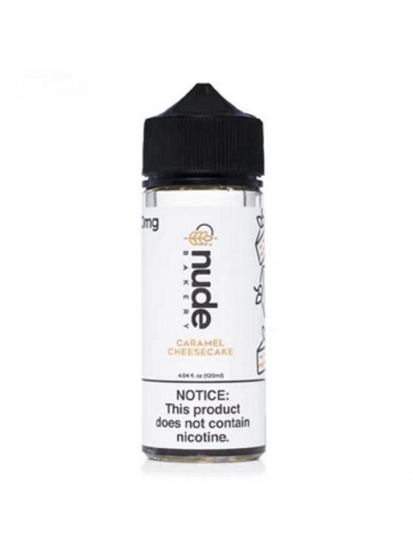 Nude Bakery 120ml Caramel Cheesecake Vape Juice