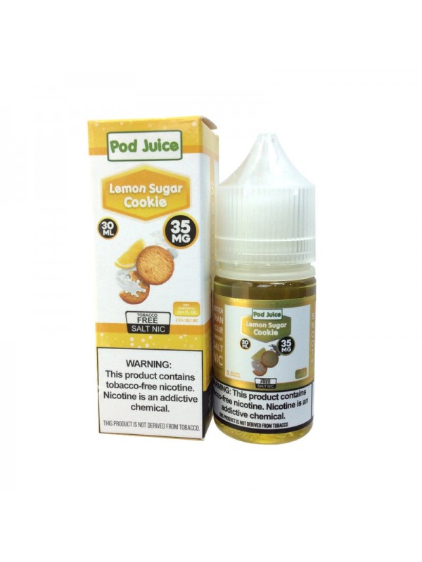 Pod Juice Lemon Sugar Cookies 30ml Nic Salt Vape J...