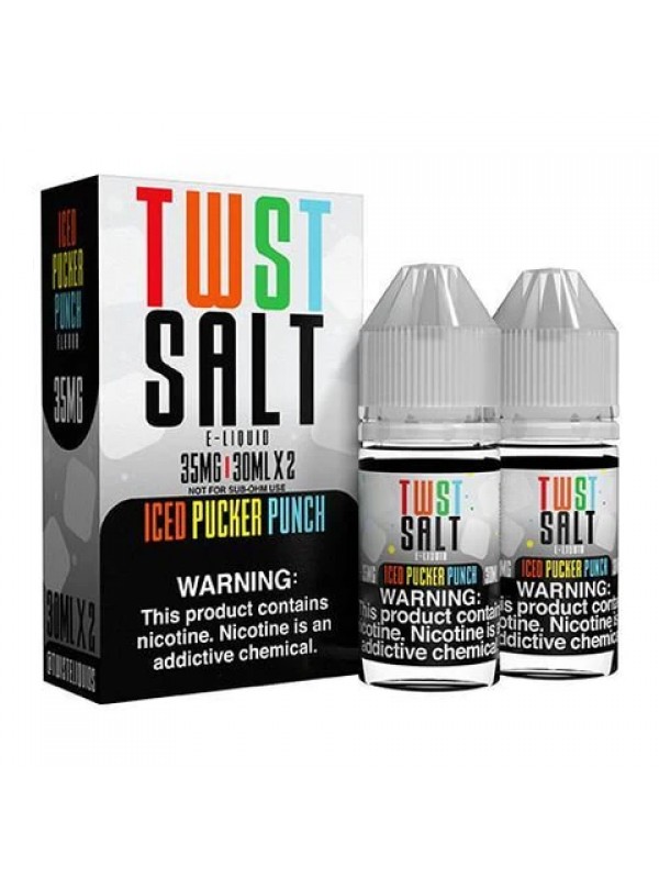 TWST Salts ICED Pucker Punch 2x30ml Nic Salt Vape Juice