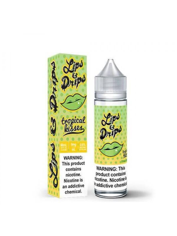 Lips & Drips Tropical Kisses 60ml Vape Juice