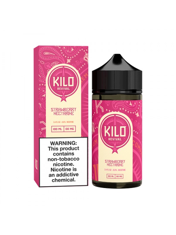 Kilo Revival Strawberry Nectarine 100ml TF Vape Ju...
