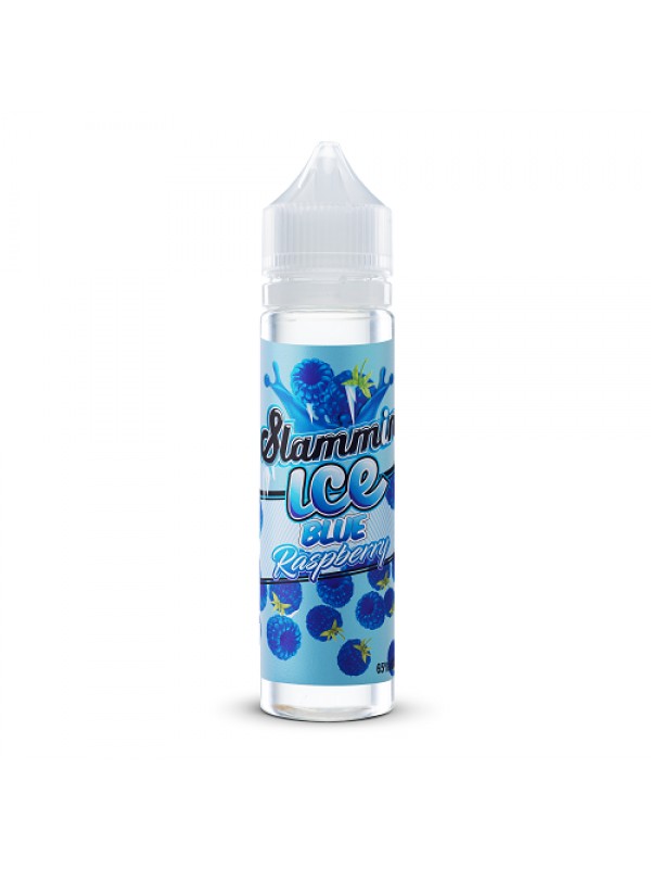 Blue Raspberry Ice 60ml Vape Juice - Slammin