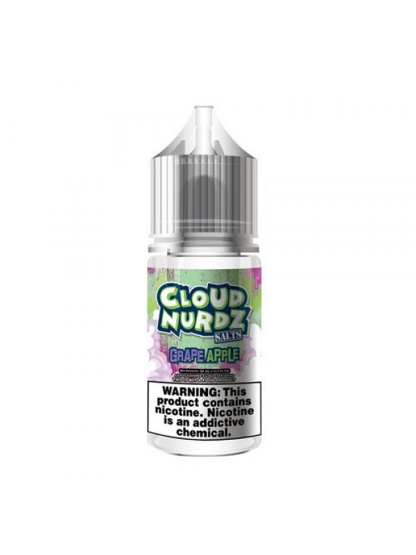 Cloud Nurdz Salts Grape Apple 30ml Nic Salt Vape J...