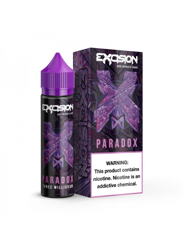 Alt Zero and Excision Vape Juice Paradox 60ml