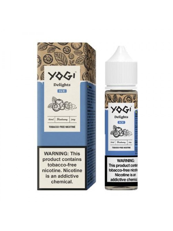 Blueberry Ice 60ml Vape Juice - Yogi