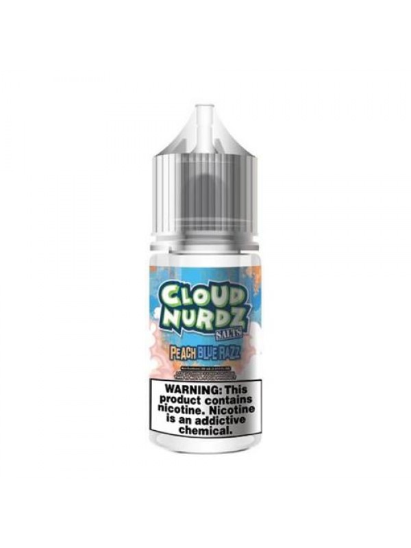 Cloud Nurdz Salts Peach Blue Razz 30ml Nic Salt Va...