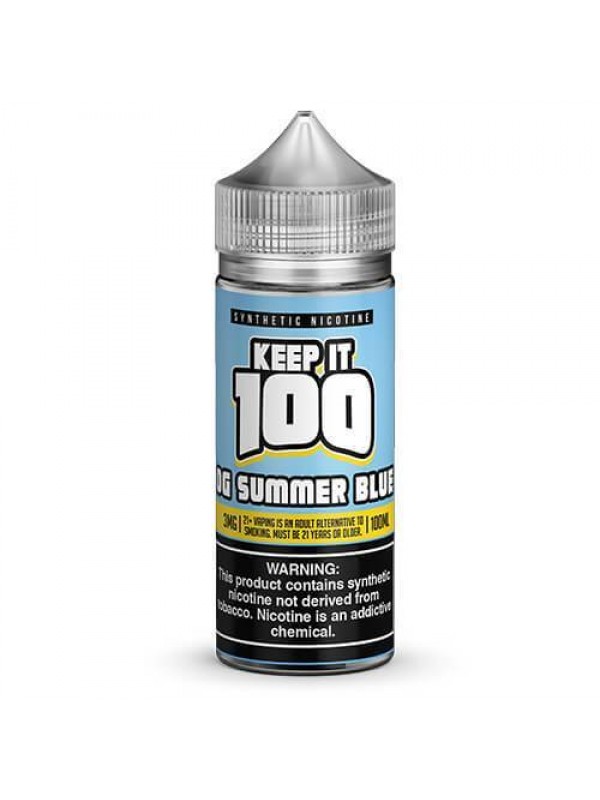 OG Summer Blue 100ml Synthetic Nicotine Vape Juice...