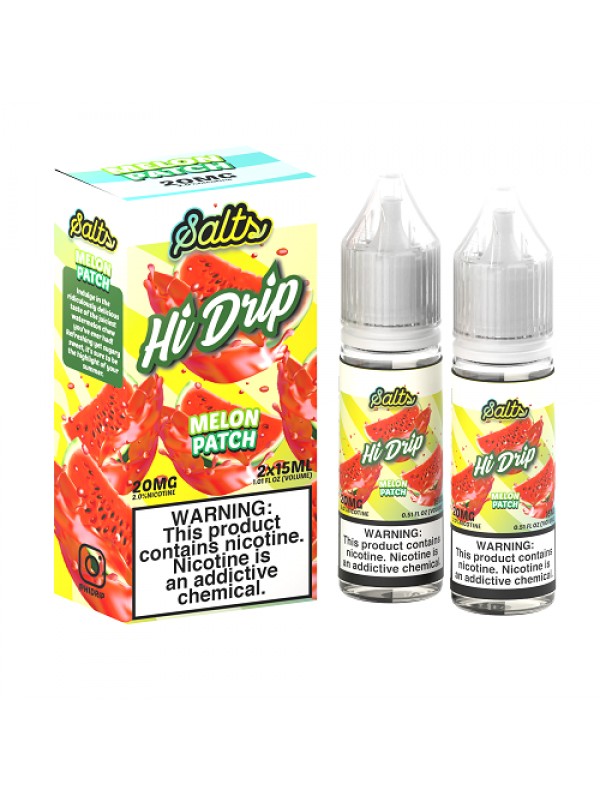 Melon Patch 2x 15ml Nic Salt Vape Juice - Hi Drip