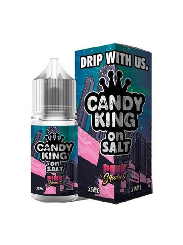 Candy King Pink Squares Synthetic Nicotine 30ml Ni...