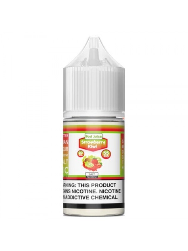 Pod Juice Strawberry Kiwi 30ml TF Nic Salt Vape Ju...