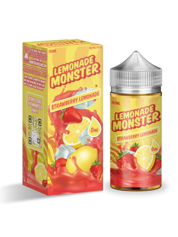 Strawberry Lemonade 100ml Vape Juice - Lemonade Mo...