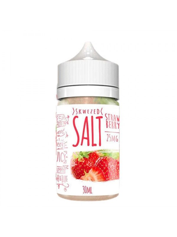 Strawberry 30ml Nic Salt Vape Juice - Skwezed