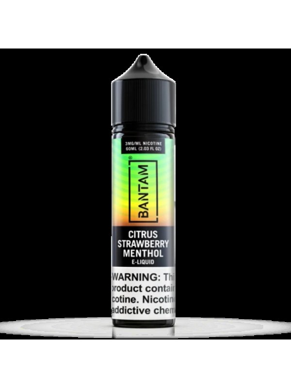 Citrus Strawberry Menthol 60ml Vape Juice - Bantam