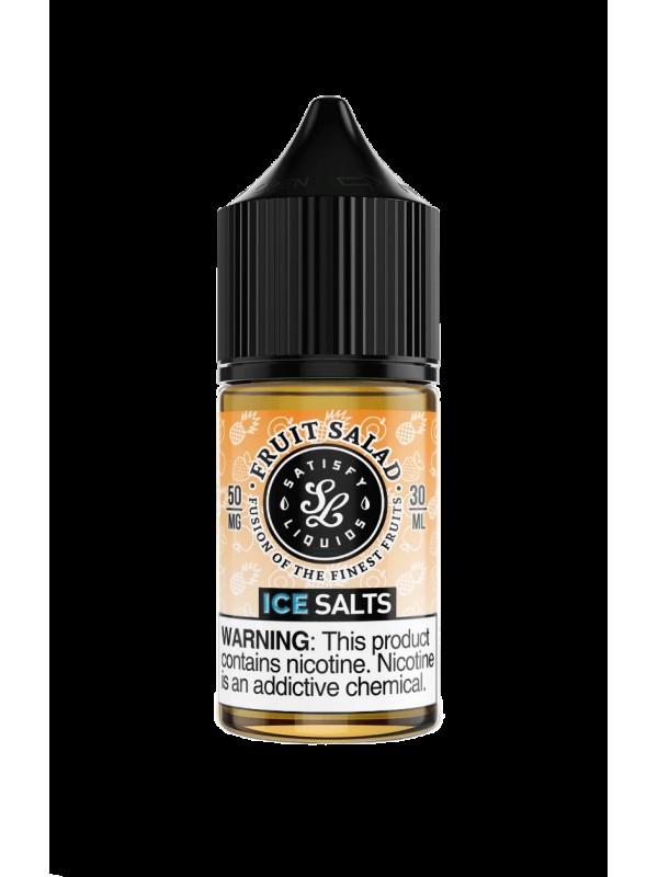 Satisfy E-Liquids Fruit Salad On Ice 30ml Nic Salt...