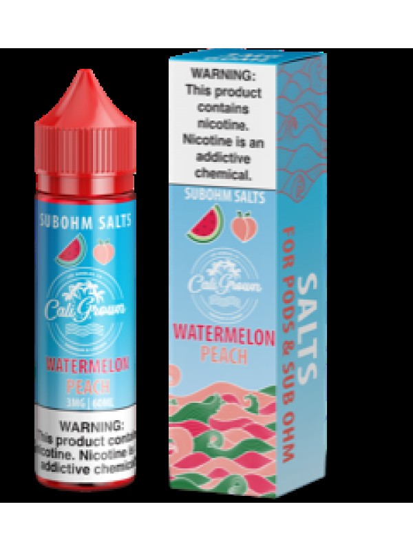 Watermelon Peach 60ml Vape Juice - California Grow...