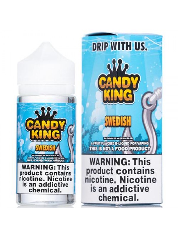 Candy King Swedish Synthetic Nicotine 100ml Vape J...