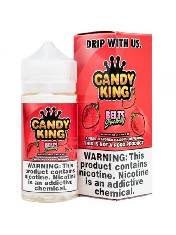 Candy King Belts Synthetic Nicotine 100ml Vape Jui...
