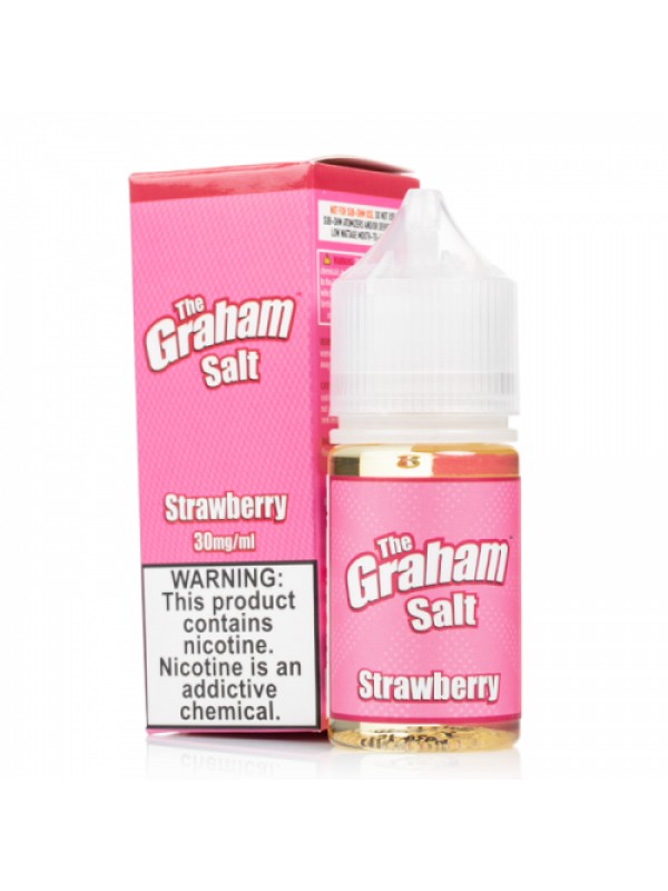 Strawberry 30ml Nic Salt Vape Juice - The Graham