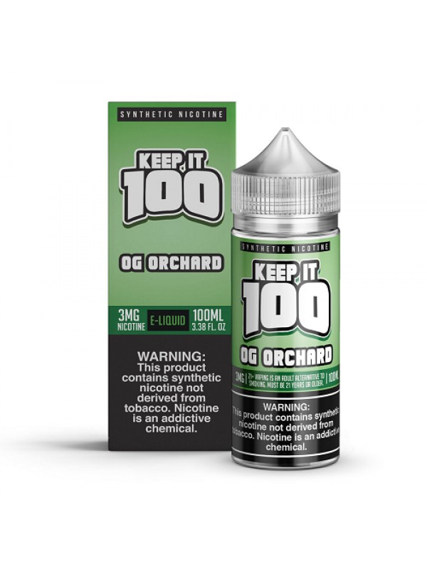 OG Orchard Synthetic Nicotine 100ml Vape Juice - K...