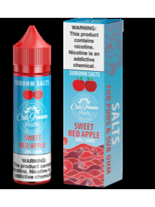 Sweet Red Apple 60ml Vape Juice - California Grown...