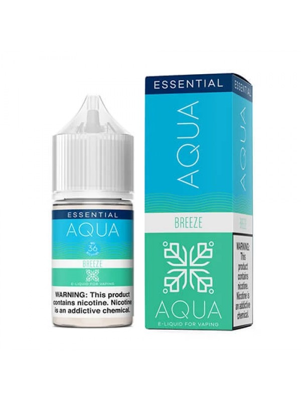 Breeze 30ml TF Nic Salt Vape Juice - Aqua Essentia...