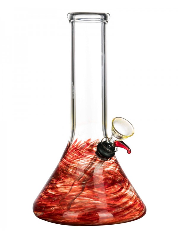 8" Raked Beaker Water Pipe