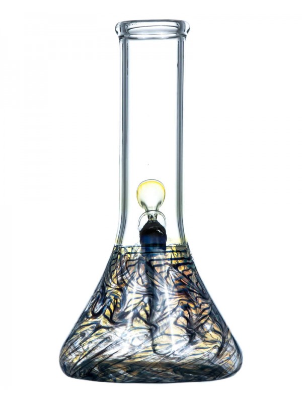8" Raked Beaker Water Pipe