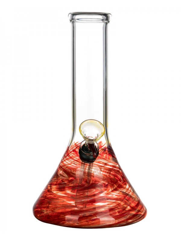 8" Raked Beaker Water Pipe