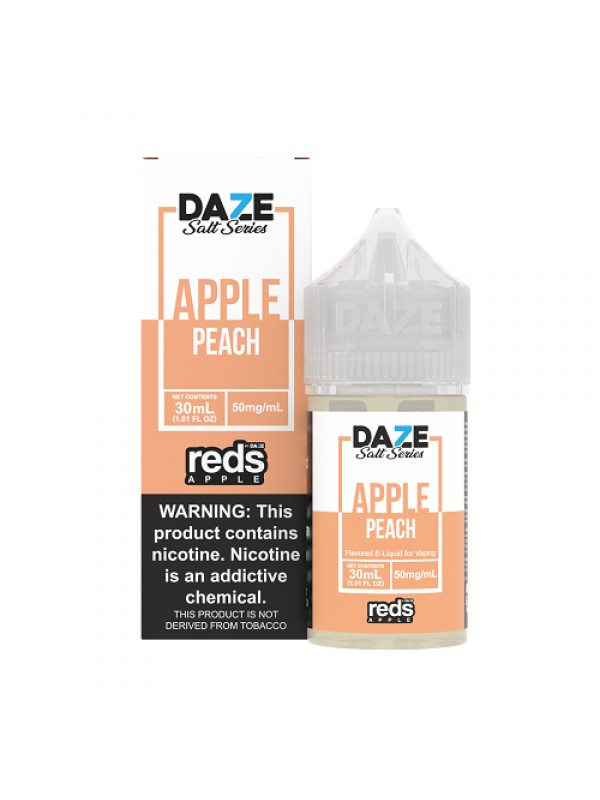 Peach 30ml TF Nic Salt Vape Juice - Red's Appl...