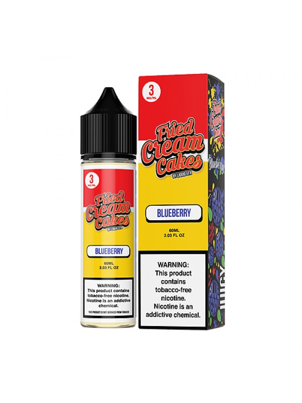 Fried Cream Cakes Blueberry 60ml Vape Juice