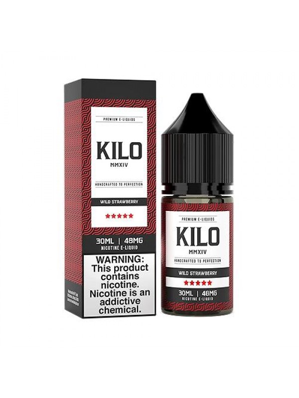 Kilo Salts Wild Strawberry 30ml Nic Salt Vape Juice