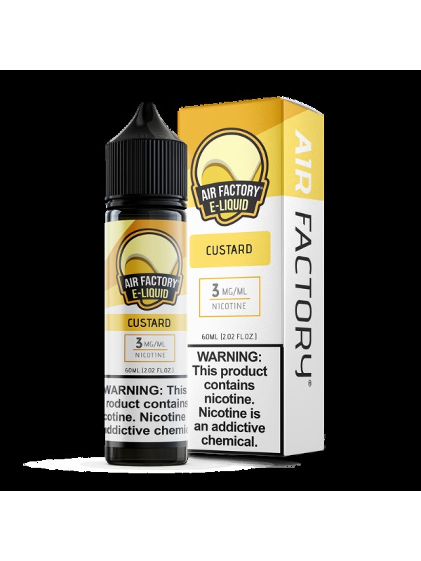 Custard 60ml Vape Juice - Air Factory