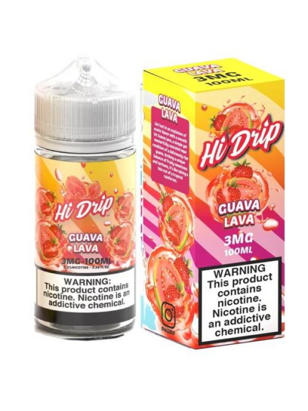 Hi-Drip 100ml Guava Lava Vape Juice